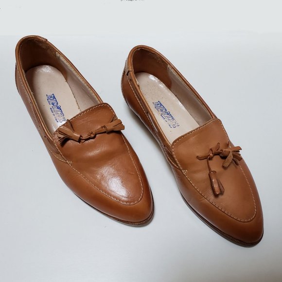 Eldita's Tassel Loafers Size 6B in Tan Color - Picture 5 of 14